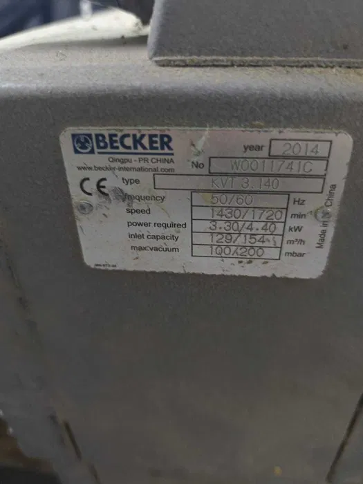 Пресс мембранно-вакуумный Becker KVT 3.140