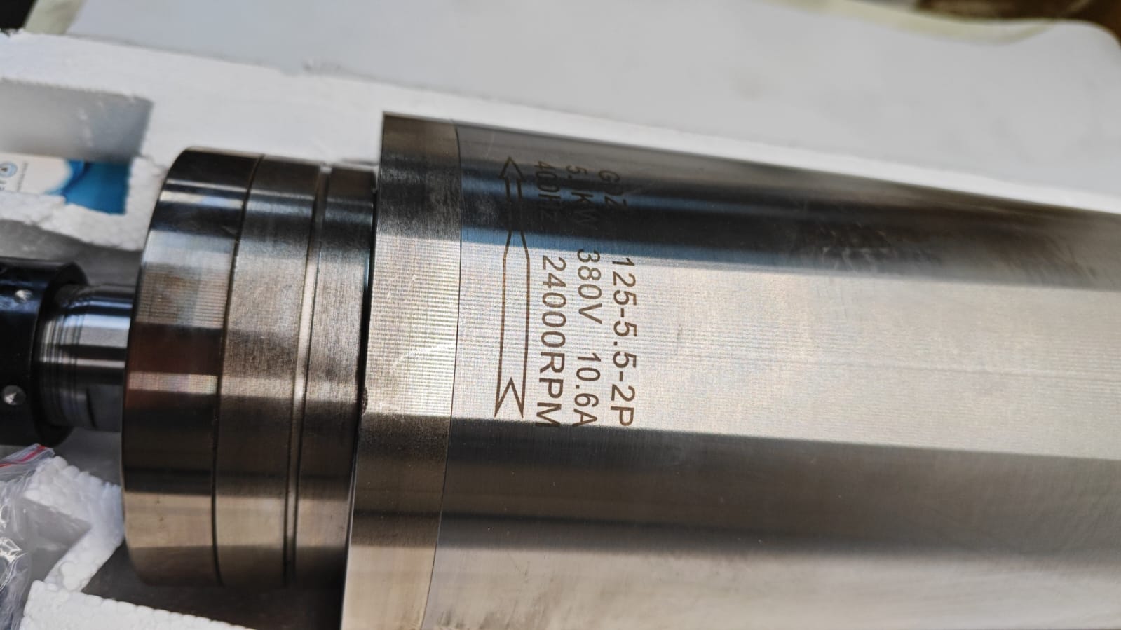 Шпиндель 5.5 кВт 380 В (Водяное охлаждение)