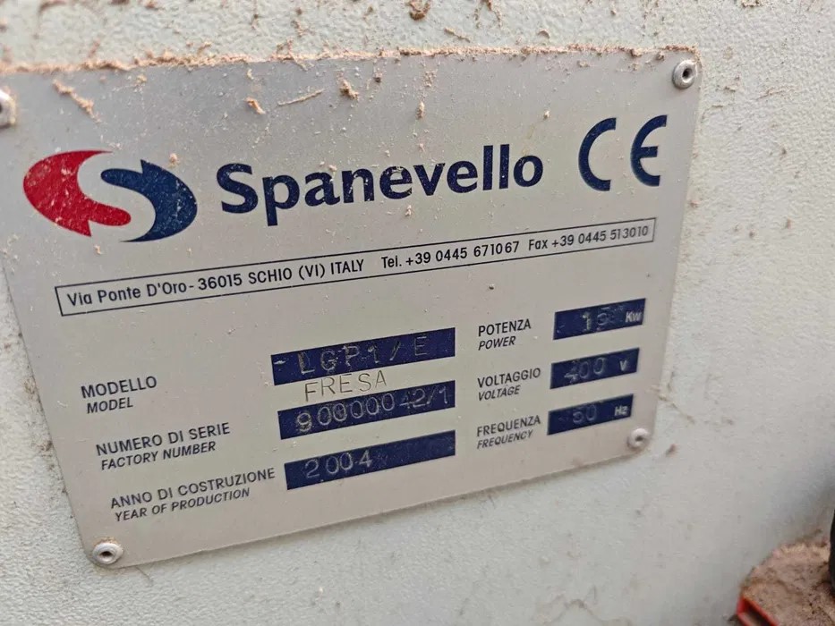 Линия сращивания древесины Spanevello LGP-1E