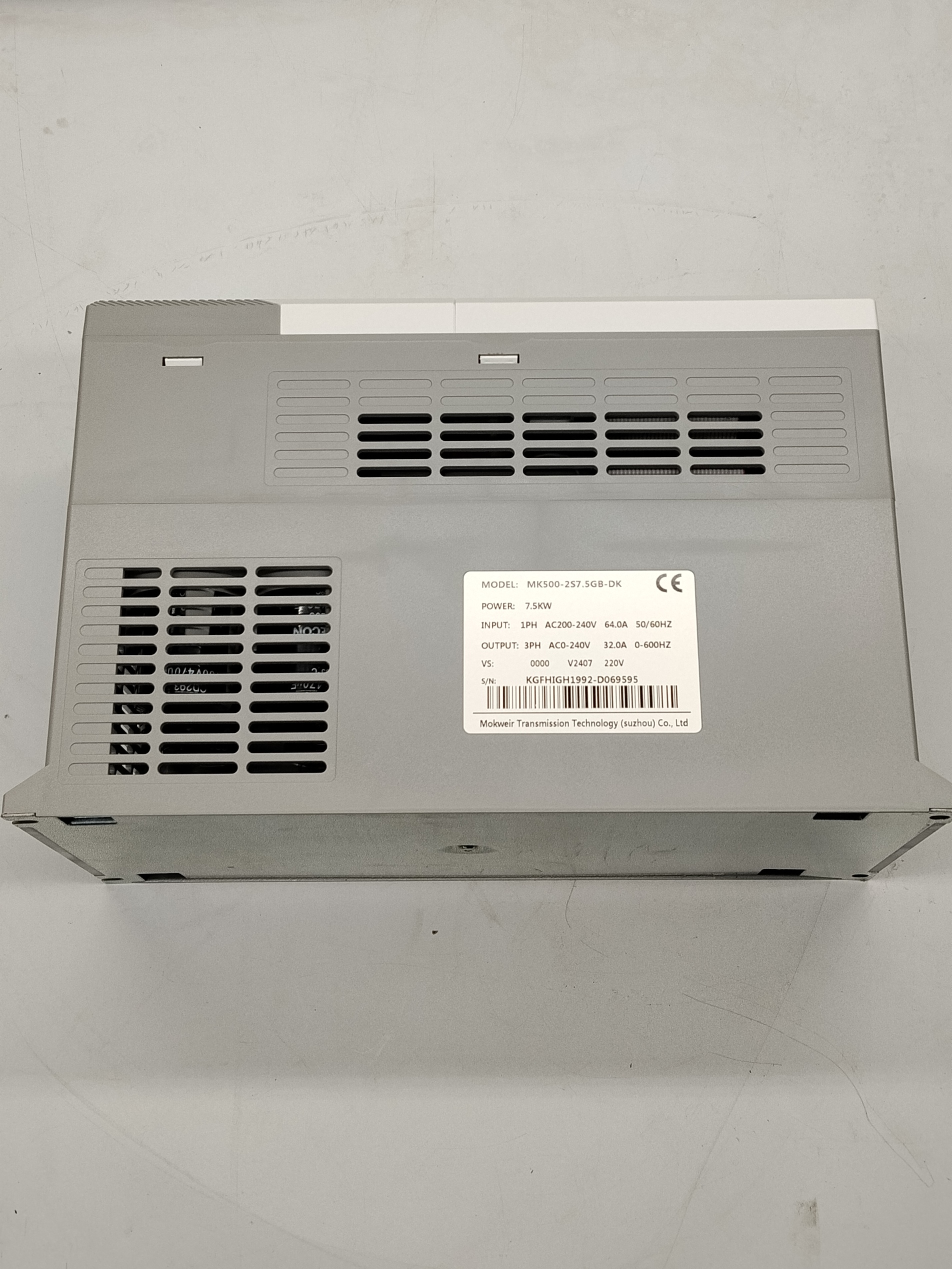 Инвертор Mokweir MK500-2S7.5. Частотный преобразователь (VFD)