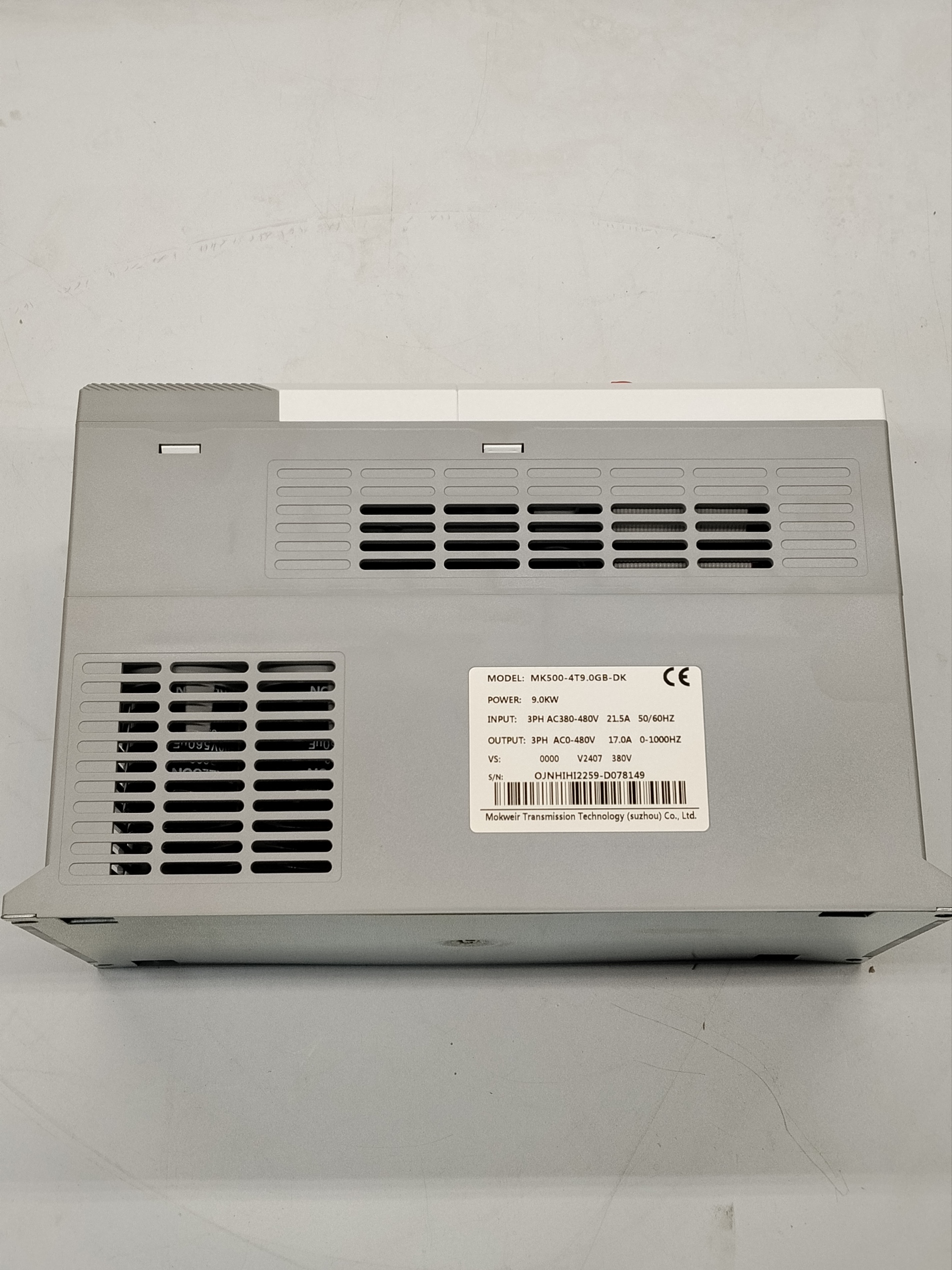 Инвертор Mokweir MK500-4T9.0. Частотный преобразователь (VFD)