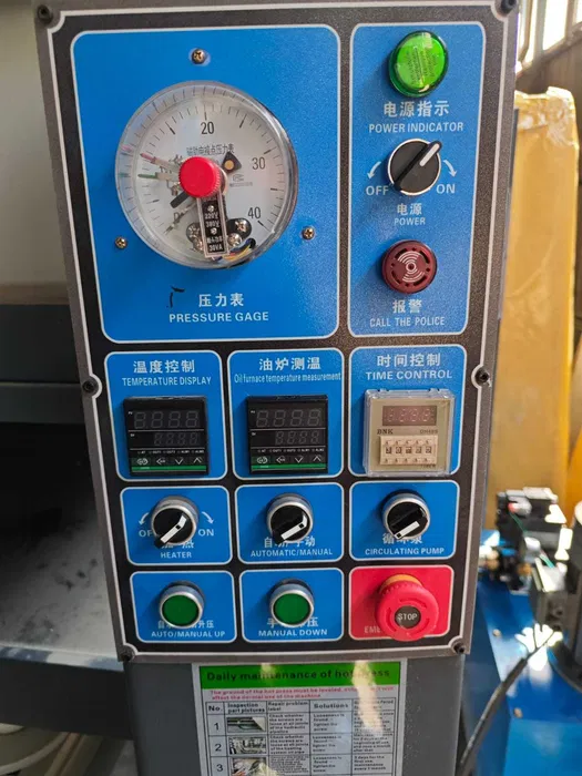 Пресс мебельный горячего прессования 1300х3000